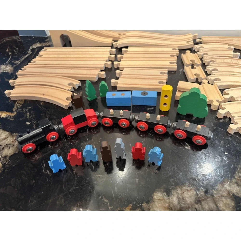 Brio 33135 Wooden Train Set Sweden Complete READ